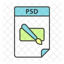 Arquivo Psd Software Animacao Ícone