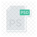 PSD Arquivo Documento Ícone