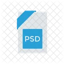 PSD Arquivo Documento Ícone