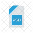 PSD Arquivo Documento Ícone