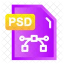 Arquivo Psd Formato De Arquivo Psd Ícone