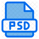 Psd Documento Formato De Arquivo Ícone