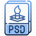 Arquivo Psd Arquivo Psd Ícone