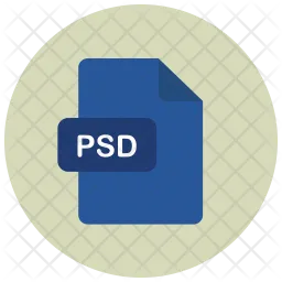 Arquivo psd  Ícone