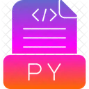 Arquivo Python Codificacao Extensao Icon