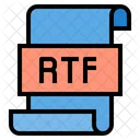 Arquivo Rtf Ícone