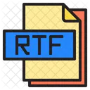 Rtf Formato De Arquivo Tipo Ícone