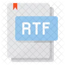 Arquivo rtf  Ícone