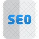 Arquivo Seo Documento Seo Seo Ícone