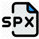 Arquivo spx  Ícone