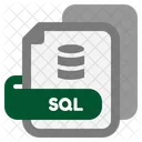 Arquivo Sql Sql Dados Ícone