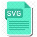 SVG Arquivo Formato Ícone