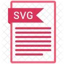 SVG Arquivo Formato Ícone