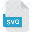 Svg Formato Formato De Arquivo Ícone