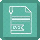 SVG Arquivo Formato Ícone