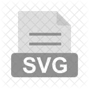 SVG Arquivo Extensao Ícone