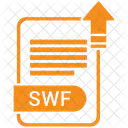 Swf Arquivo Formato Ícone