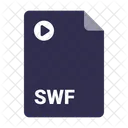 Formato Swf Arquivo Ícone