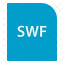 Swf Extensao Arquivo Ícone