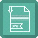 Swf Arquivo Formato Ícone