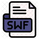 Swf Tipo De Arquivo Formato De Arquivo Ícone