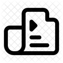 Tutorial Video On Line Ícone