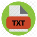 Arquivo txt  Icon