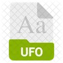 Ufo Arquivo Formato Icon