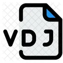Arquivo vdj  Ícone