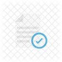 Arquivo verificado  Ícone
