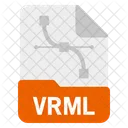 Vrml Arquivo Formato Ícone