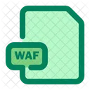 Arquivo waf  Ícone