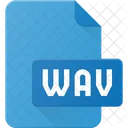 Wav Audio Som Ícone