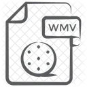 Arquivo Wmv Documento Arquivo Icon