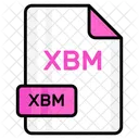 Xbm Doc Arquivo Ícone