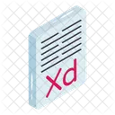 Arquivo Xd Formato De Arquivo Tipo De Arquivo Icon