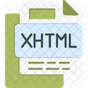 Arquivo Xhtml Formato De Arquivo Arquivo Ícone