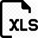 Xls Arquivo Documento Ícone