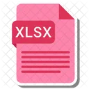 Xlsx Arquivo Formato Ícone