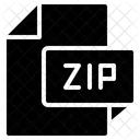 Zip Formato De Arquivo Arquivo Ícone