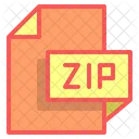 Zip Formato De Arquivo Arquivo Ícone