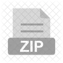 Zip Arquivo Extensao Ícone