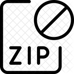 Arquivo zip banido  Icon