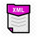 Arquivo Xml Documento Ícone