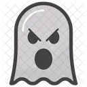 Faccia da fantasma arrabbiato  Icon