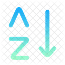 アルファベット順（a～z） アイコン