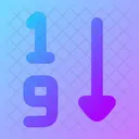 Arrange By Numbers Icon