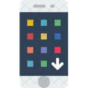 Apps anordnen  Symbol