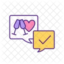 Arranging First Date  Icon