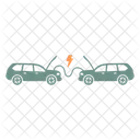 Arranque Coche Bateria Icono